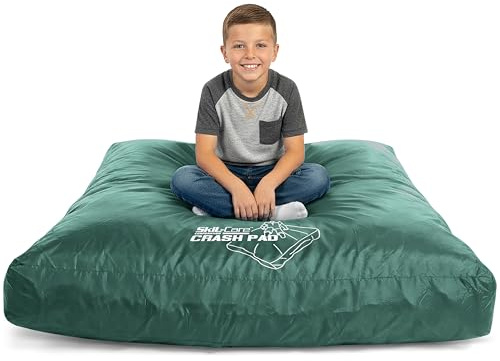 Skil-Care 3' x 4' Crash Pad, Crash Pads for Kids Sensory Room Equipment, Sensory Crash Mat, Soft Foam Landing Zone for Sensory Input, Bean Bag Alternative for Reading and Relaxation