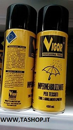 Vigor Spray Impermeabilizzante per Tessuti, 400 ml