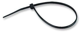 PRO POWER 0301 CV-368W Weatherproof Cable Ties Black 370mm x 4.5mm 100 Pack