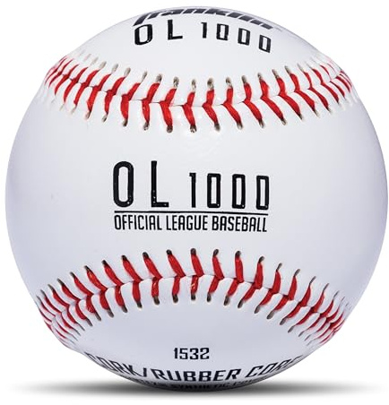 Franklin Men'Praxis offizielle League Baseball-weiß