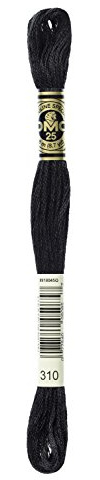DMC - Mouliné Spécial - das beliebteste Stickgarn - 100% Baumwolle | 8 Meter, 6-fädig - 500 Farben