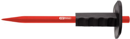 KS Tools 156.0516 - Cincel puntiagudo con empuñadura, 16x300mm