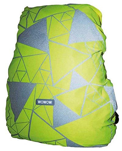 WOWOW Bag Cover Urban Réfléchissants et Hydrofuge Sac à DOS de couverture-Jaune/Argent, One Size Reifenabdichtungsmittel, gelb