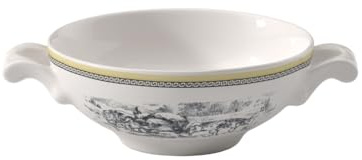 Villeroy & Boch Audun Ferme Tazza da Brodo, 400 ml, Porcellana Premium, Bianco/Multicolore