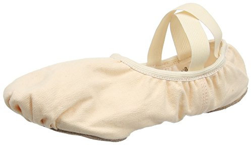 So Danca Women's Sd-sd16_blck_ Ankle Strap Ballet Shoe, Pink, 2 UK