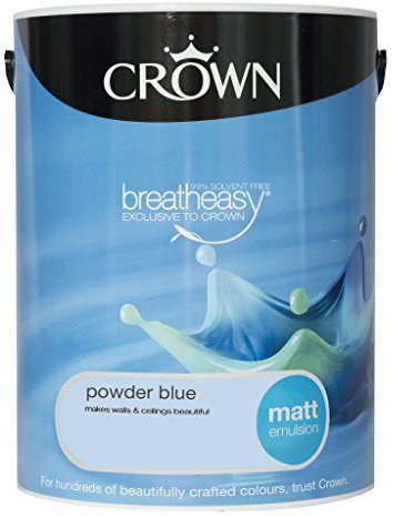 Crown Matt Emulsion 5L Powder Blue