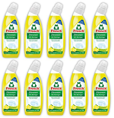 Frosch Zitronen WC Reiniger, 10er Pack (10 x 750 ml)