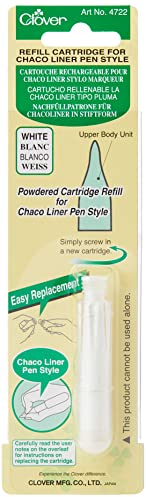 Clover Schneiderkreide, weiß, 1 Stück (1er Pack)