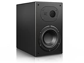Nubert nuLine 24 | Schwarzer Dipollautsprecher | 1 Stück Kompaktlautsprecher | Lautsprecher für Heimkino & HiFi | Musikgenuss auf hohem Niveau | Passive Surroundbox mit 2 Wege Technik Made in Germany