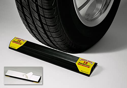 PARKINGTARGET HD18 1-pack: Kraftigt parkeringsmål – parkeringshjälp skyddar bil- och garageväggar – lätt att installera, skala av pinnen, endast 1 behövs per fordon, konstruerad för att överleva ditt