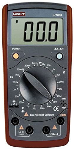 Uni-T ut-603 Messgerät Induktivität und Kapazität, Schwarz