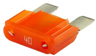 HELLA 8JS 728 595-071 Fusible - Fusible maxi con conector plano - 40A - naranja - Cant.: 1