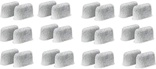 Charcoal Water Filters for Cuisinart DCC-RWF1 Coffeemakers, Set of 24