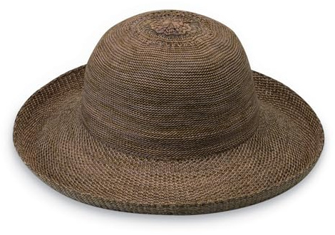 Wallaroo Women’s Victoria Sun Hat – Medium (Suede)| Packable Design, Adjustable Sizing | Sophisticated Style for Parties, Beach & Outdoor