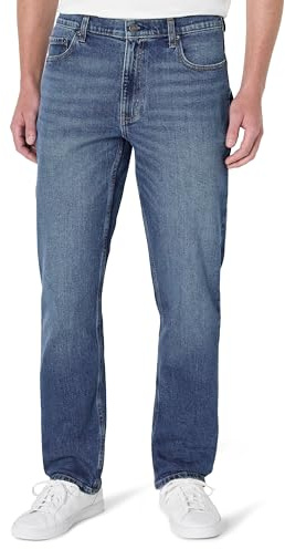 Amazon Essentials Jean Coupe Athlétique à Faible Élasticité Homme