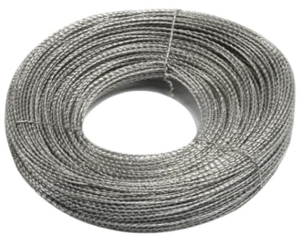 QccHieUs Presse à Sceller Les Fils de Cuivre 30 M/40 M, Scellés Vierges de Sécurité Robustes, Fil de -effraction, Fil de Scellage pour L'électricit, 40m