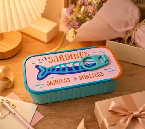 Sardine Smyckeskrin för Kvinnor, Sardine Box Resesmyckesfodral