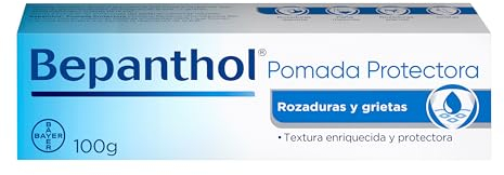Bepanthol Pomada Protectora Hidratante, Protege y Regenera la Piel Seca, Irritada o Sensibilizada por Factores Externos, 100 g