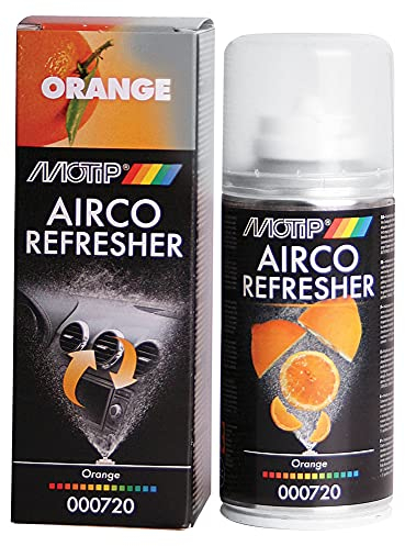 Motip Airco Refresher Orange Klimaanlagen-Reiniger Orangenduft 000720 150Ml
