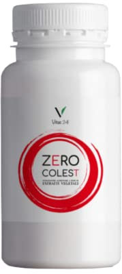 Vitae 24 Integratore Colesterolo, Integratore a Base di Barberina, Olivo, Cardo, Lievito di Riso Rosso, Tocoferolo, Acido Folico - 60 Compresse (450 mg)
