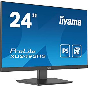 iiyama Prolite XU2493HS-B5 60,5cm 23,8 IPS LED-Monitor Full-HD HDMI DP schwarz