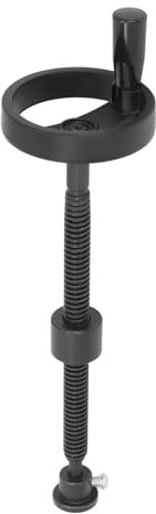 Tornillo de Banco, Alta Resistencia T18 Manual Tipo T Máquina de Carpintería Abrazadera Maquinaria Prensa Abrazadera con Volante de 100 Mm, Tope Ajustable para Carpintería (350 mm)