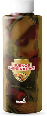 MAKFERT BUENOS GENERATIVO – Miglioratore organico del suolo per giardino, frutta, verdura, agricoltura e prato, fertilizzante speciale 1 l