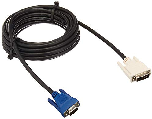 C2G 3m DVI-A Male to HD15 VGA Male Analog Video Cable - video cable adapters (DVI-A, VGA (D-Sub), Male/Male, Black)
