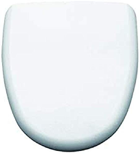 Gala Loa– Asiento Fijo para Inodoro, Incluye Kit de Fijación y Bisagras de Acero Inoxidable, Color Blanco, Medidas 38 x 4.3 x 45.2 cm – Modelo G5128201