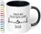 True Statements Tasse Finger weg Dieser Kaffee gehört Wunschname personalisiert - personalisierte Kaffeetasse mit Wunsch-Name - spülmaschinenfest - tolles Geschenk zu Weihnachten, innen schwarz