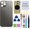 Perzework OEM Rear Back Glass Replacement for iPhone 12 Pro 6.1 inches with Reparing Toolkit (Graphite)