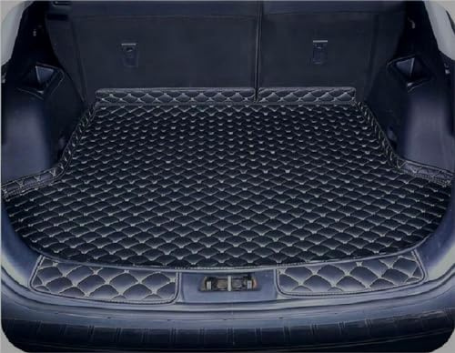 RUIHAHA Car Boot Liner Mats for Ford Kuga 2013 2014 2015 2016 2017 2018 2019 2020 Waterproof Rear Trunk Liner, Anti-Scratch Auto Cargo Protector Tray Cover Accessory,Black