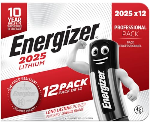 Energizer Coin Cell and Miniature Batteries CR2032 CR2025 CR2016 LR44 (CR2025)
