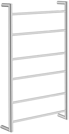 Unity Ladder Rail 6 Bar 20 -Matte Black (Polished Stainless Steel)