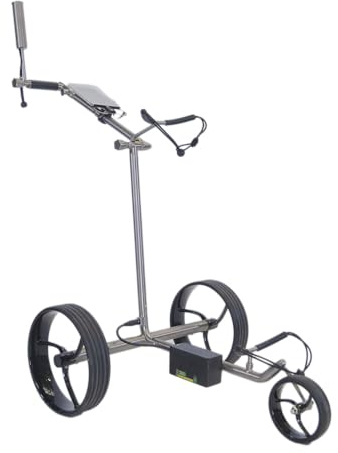 Trolem eTITAN Elektrisk golfvagn, grå, vikt storlek: 75 x 70 x 15 cm