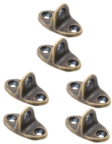 HOMSFOU 3sets Wind Hook Base Vintage Windproof Hook Base Caravan Door Retainer Catch Window Latch Base Door Stoppers Gate Cabin Hooks Bars Travel Pendant Light Household Accessories 2pcs*3