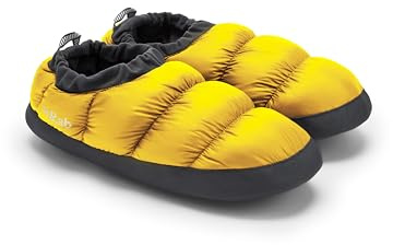 Rab Down Hut Slipper - Lightweight Warm Slippers for Skiing & Mountaineering - Dark Pollen - X-Large