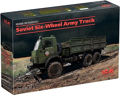 ICM 35001 1:35 - Sowjetische Sechsrad Armee Truck Modellbau, schwarz