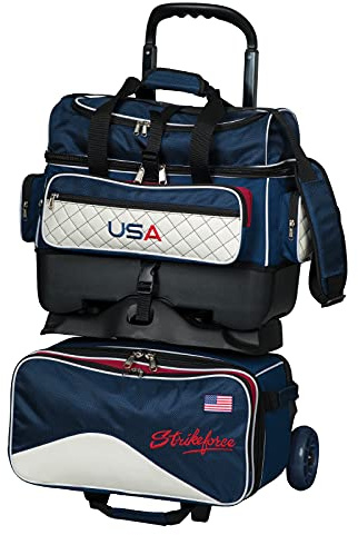 Strikeforce Royal Flush 4-Ball Roller Bowling Bag USA (USA)