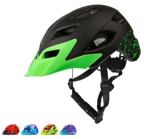 Kids Helmet, Boys Girls Bike Helmet Ages 3-13 Multi-Sport Children Helmet for Bicycle Scooter Skating Cycling