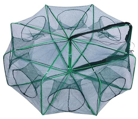 Bärbart fisknät | Crab Folding Hill - Robust konstruktion, multifunktionell bärbar hopfällbar fiskfälla för att fånga små fiskar, räkor, räkor, krabbor, hummer