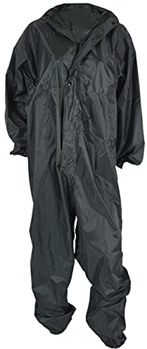 Cpolebev Mode Moto ImperméAble/ImperméAble Conjoint/Salopette et Femmes Fission Combinaison de Pluie Manteau de Pluie TailleXXXL Couleur Vert ArméE