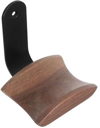 ANDRESLAD Supporto Cuffie da Parete in Legno Massello Gancio Elegante per Cuffie da Gaming e Ufficio Montaggio Rapido e Salvaspazio per Auricolari