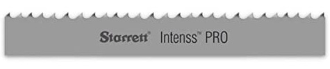 Starrett Intenss PRO Bi-Metal Band Saw Blade with M42 HSS Cutting Edge - Ideal for Intensive Production Cutting in Ferrous/Non-Ferrous Metals - 7 Ft. 9, 3/4 x .035 x 6-10/P - 99206-07-09