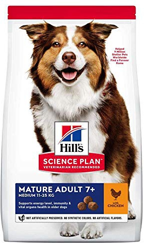 Science Plan Canine Mature Adult Medium Active Longevity mangime Secco Gusto Pollo kg.12