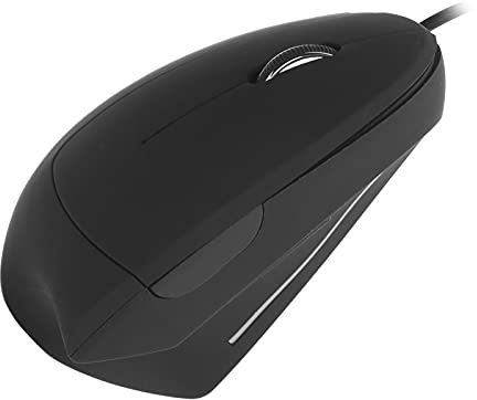 Ratón óptico, 3 Niveles de dpi Ratón para Zurdos con Cable para usuarios Zurdos para Windows XP(Left-Hand Wired Model)