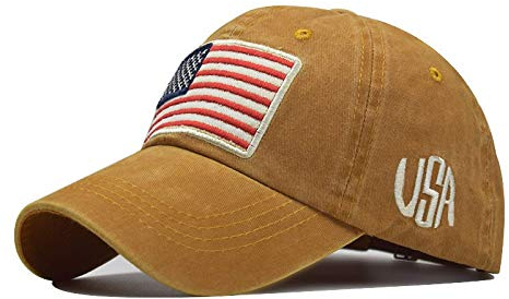 Men's Snapback Cap Amerikanische Flagge Baseball Cap Herren Damen Verstellbar Usa Baseball Cap Usa Flag American Flag Baseball Cap