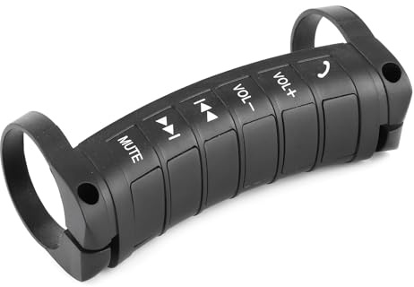 aqxreight Control Remoto del Volante Universal para Reproductores de DVD de Automóvil de 2 Din y Sistemas Botones de Navegación Inalámbricos Funciones Personalizables Instalación Fácil