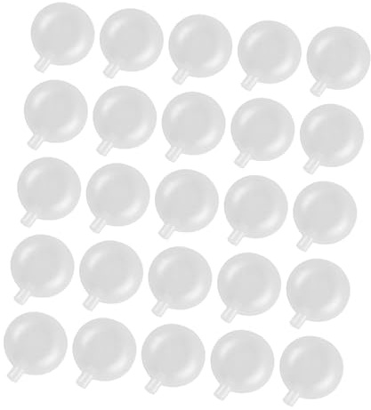 Alasum 25 Pezzi Cigolii Sostitutivi per Giocattoli per Cani e Peluche, Accessori Riparazione Squeaker 50mm Colore Chiaro per Giocattoli di Peluche Ragazzo Ragazza e Animali Domestici
