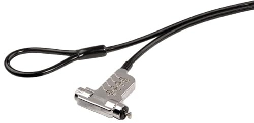 Hama Kabelschloss für Notebooks, Zahlen/Schlüssel